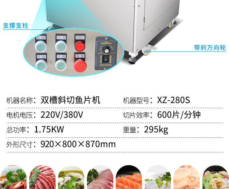 切魚片機，片魚片機器，魚片成型機，切魚片機器，全自動魚片機