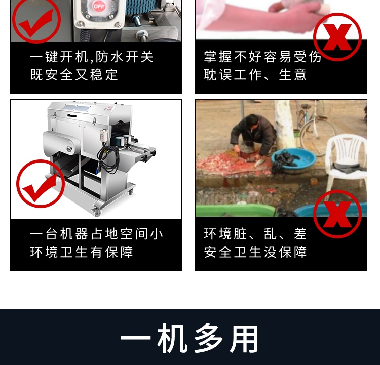 艾博馳ABCH-KP3三枚開片殺魚機5