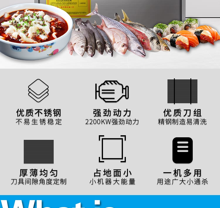 艾博馳ABCH-28A全自動切魚片機1