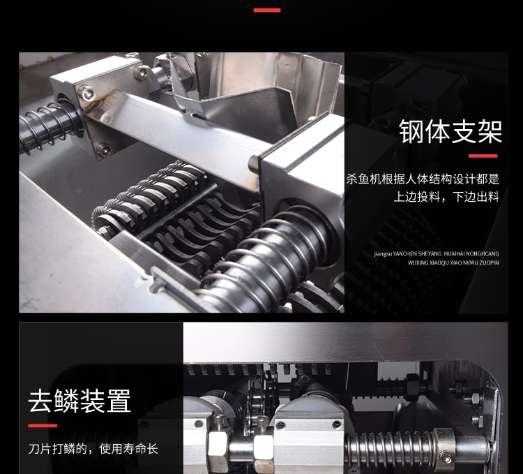 艾博馳牌ABCH-18開肚去鱗殺魚機4