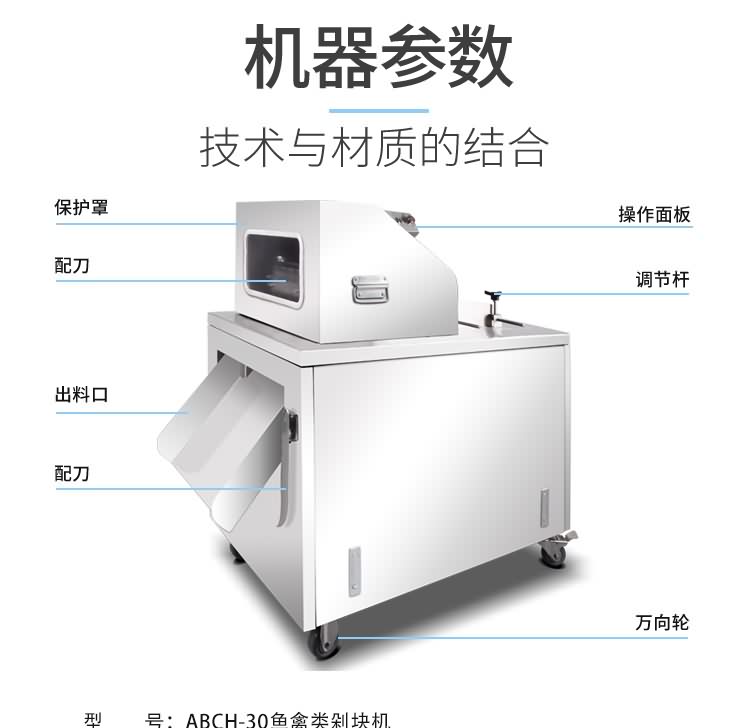 艾博馳ABCH-30魚禽類剁塊機(jī)11