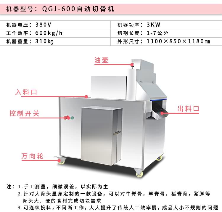 艾博馳QGJ-600自動切骨機(jī)6